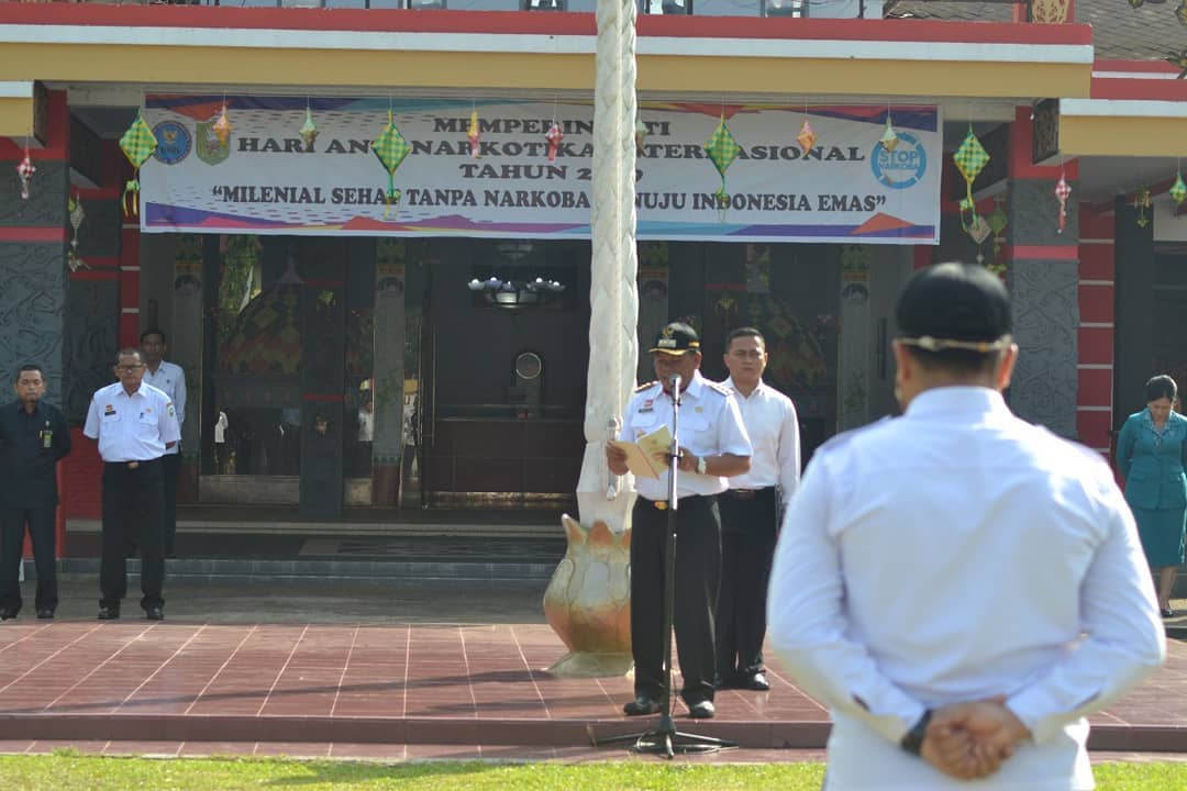 BUPATI SANGGAU PIMPIN UPACARA PERINGATAN HANI 2019 BUPATI SANGGAU PIMPIN UPACARA PERINGATAN HANI 2019