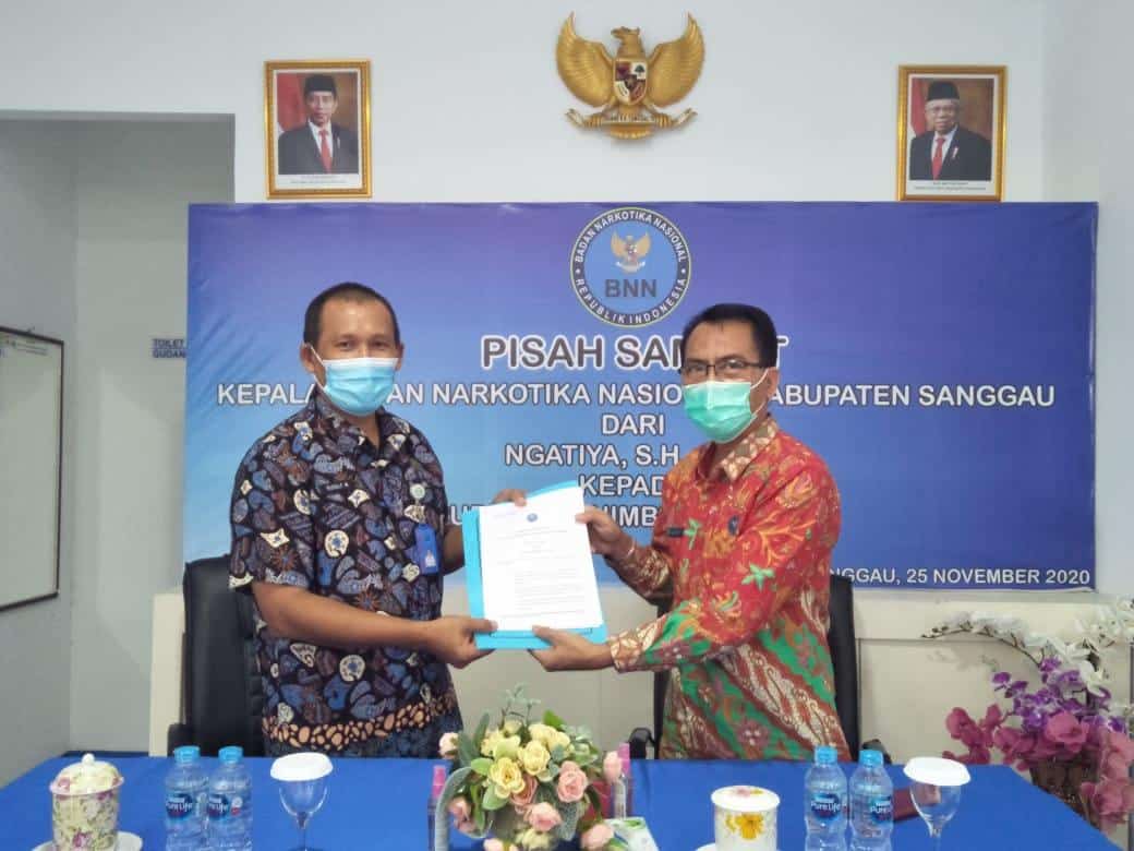 PISAH SAMBUT KEPALA BNN KABUPATEN SANGGAU PISAH SAMBUT KEPALA BNN KABUPATEN SANGGAU