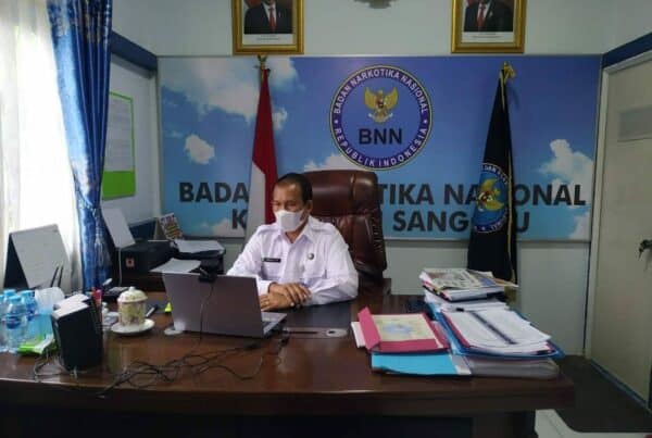 Kepala BNNK Sanggau Mengikuti RAPIM BNN RI