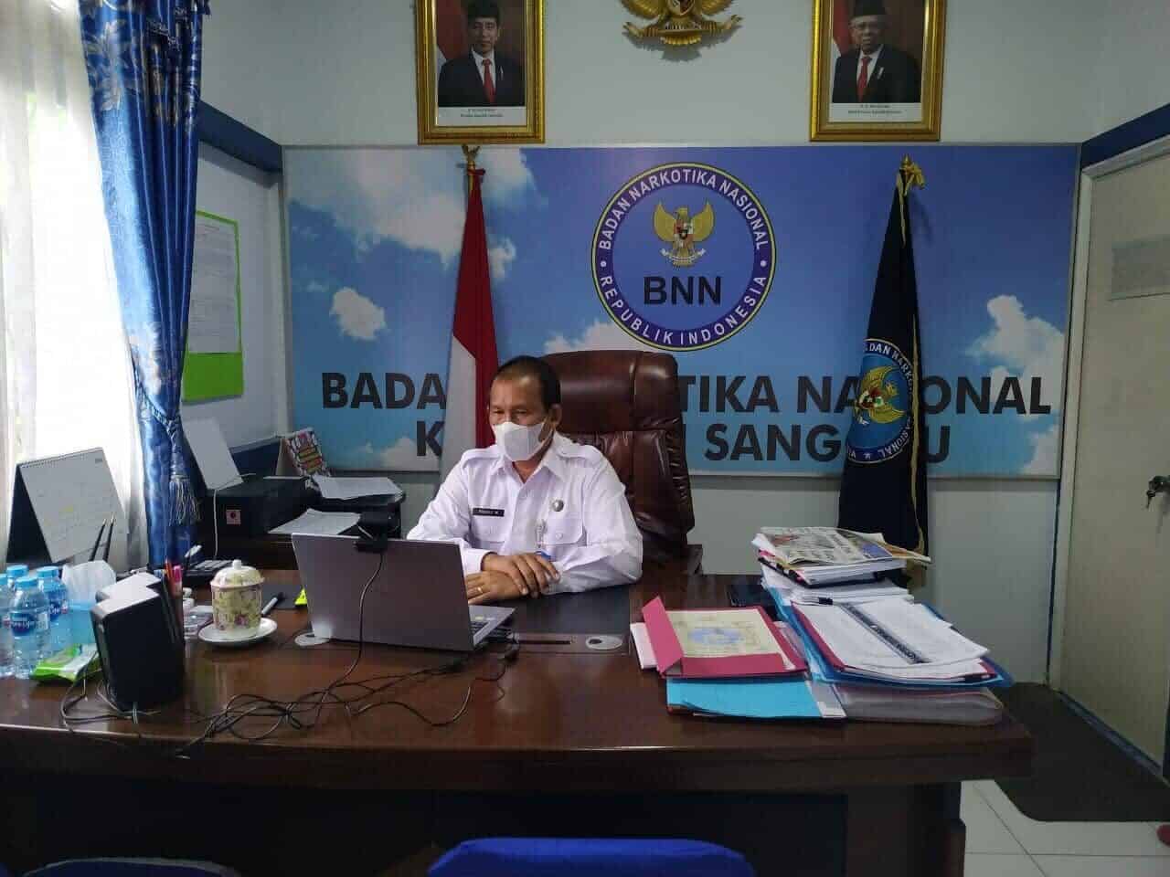 Kepala BNNK Sanggau Mengikuti RAPIM BNN RI Kepala BNNK Sanggau Mengikuti RAPIM BNN RI