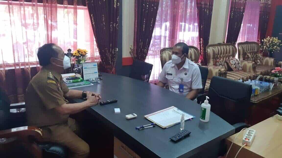 Kepala BNNK Sanggau Koordinasi dengan Wakil Bupati Sanggau terkait Inpres Nomor 2 Tahun 2020. Kepala BNNK Sanggau Koordinasi dengan Wakil Bupati Sanggau terkait Inpres Nomor 2 Tahun 2020.