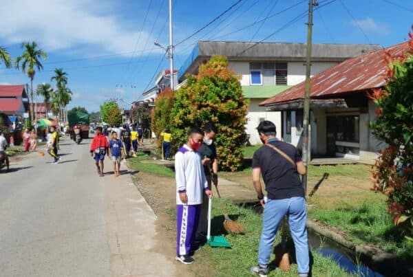 Kerja Bakti Menyambut HUT Kota Sanggau Ke 405