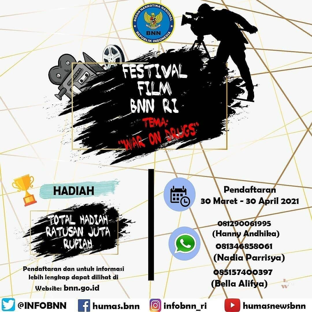 Festival Film Pendek BNN RI Tahun 2021 Festival Film Pendek BNN RI Tahun 2021