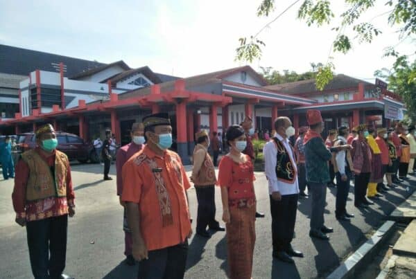 Kepala BNNK Sanggau Menghadiri Upacara Dalam Rangka Memperingati Hari Jadi Kota Sanggau yang ke 405
