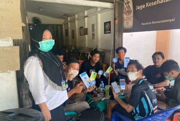 Komunikasi Informasi dan Edukasi (KIE) Keliling dan Membagikan Brosur Tentang P4GN