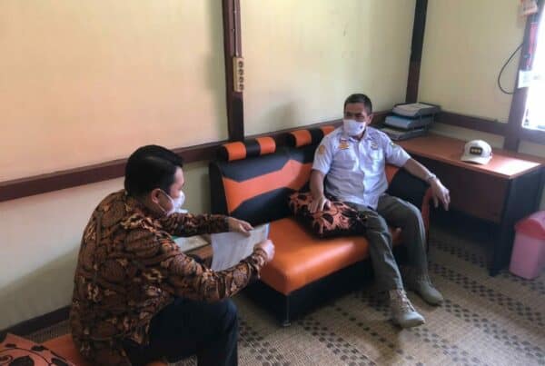 Koordinasi Terkait Pelaporan Sisa Alat Tes Urine.