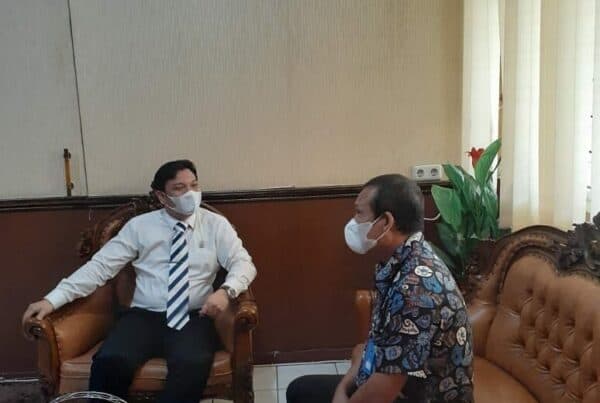 Kepala BNNK Sanggau Koordinasi Ke Pengadilan Negeri Kabupaten Sanggau.