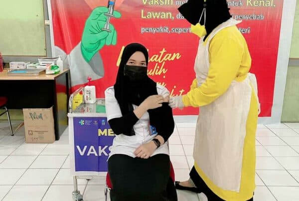 VAKSINASI COVID-19 TAHAP 2 PERSONIL BNNK SANGGAU.