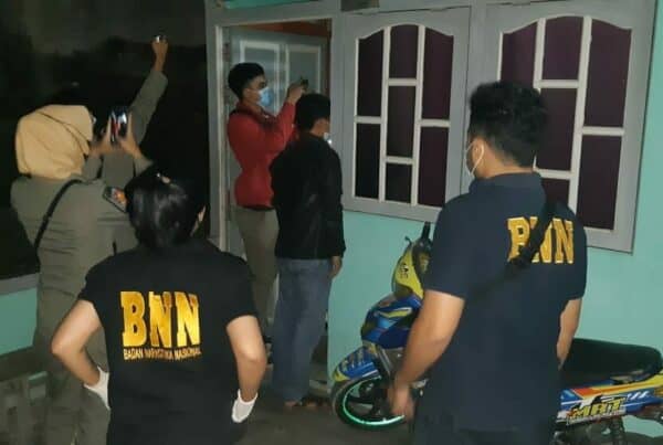 TIM GABUNGAN DI SANGGAU GELAR RAZIA PEKAT,BERHASIL AMANKAN 19 ORANG.