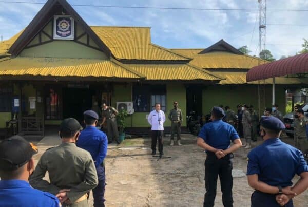 SOSIALISASI BAHAYA NARKOBA DI KANTOR SATPOL PP SANGGAU