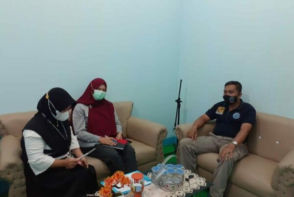 Koordinasi Ke Kantor Dinas Sosial P3AKB Kabupaten Sanggau