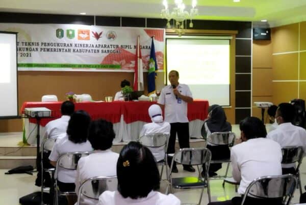 Diklat Teknis Pengukuran Kinerja Aparatur Sipil Negara Di Lingkungan Pemerintah Kabupaten Sanggau