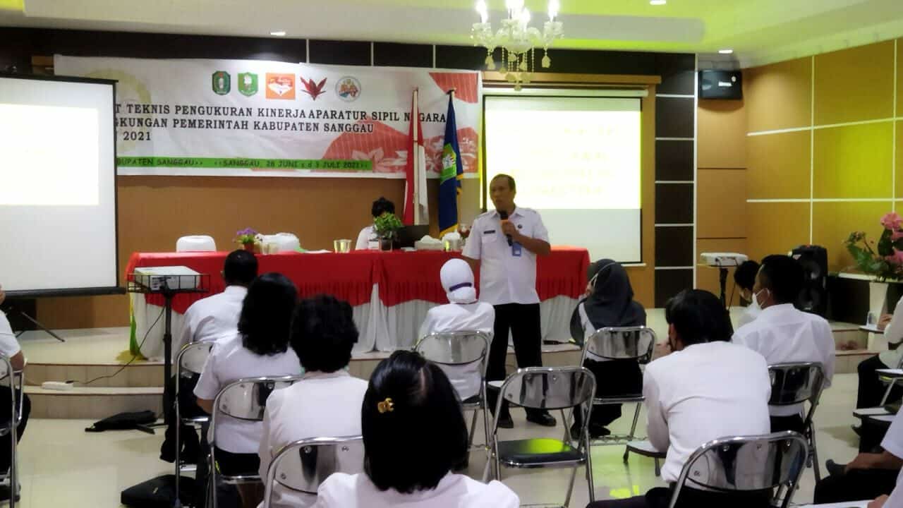 Diklat Teknis Pengukuran Kinerja Aparatur Sipil Negara Di Lingkungan Pemerintah Kabupaten Sanggau Diklat Teknis Pengukuran Kinerja Aparatur Sipil Negara Di Lingkungan Pemerintah Kabupaten Sanggau