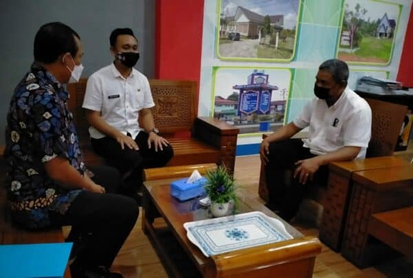 Kepala BNNK Sanggau Koordinasi dengan Kepala BKPSDM Sekadau terkait Inpres Nomor 2 Tahun 2020.