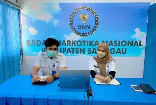 Undangan Rapat Virtual Sosialisasi SP4N-Lapor di lingkungan BNN RI.