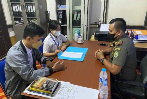 Monitoring Pelaksanaan Program Pemberdayaan Masyarakat.