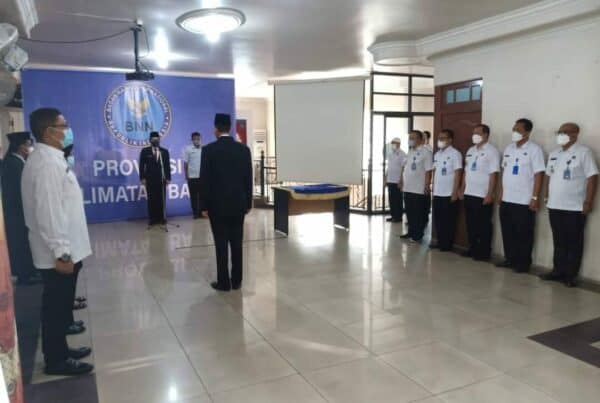PELANTIKAN KEPALA BNN KABUPATEN SINTANG.
