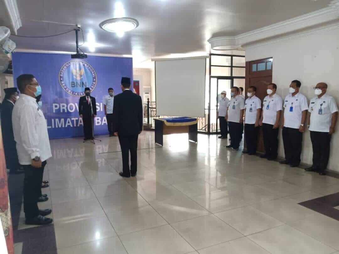 PELANTIKAN KEPALA BNN KABUPATEN SINTANG.