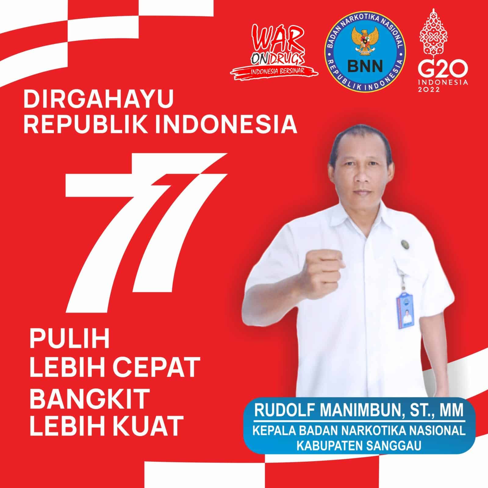 DIRGAHAYU REPUBLIK INDONESIA KE - 77 DIRGAHAYU REPUBLIK INDONESIA KE – 77