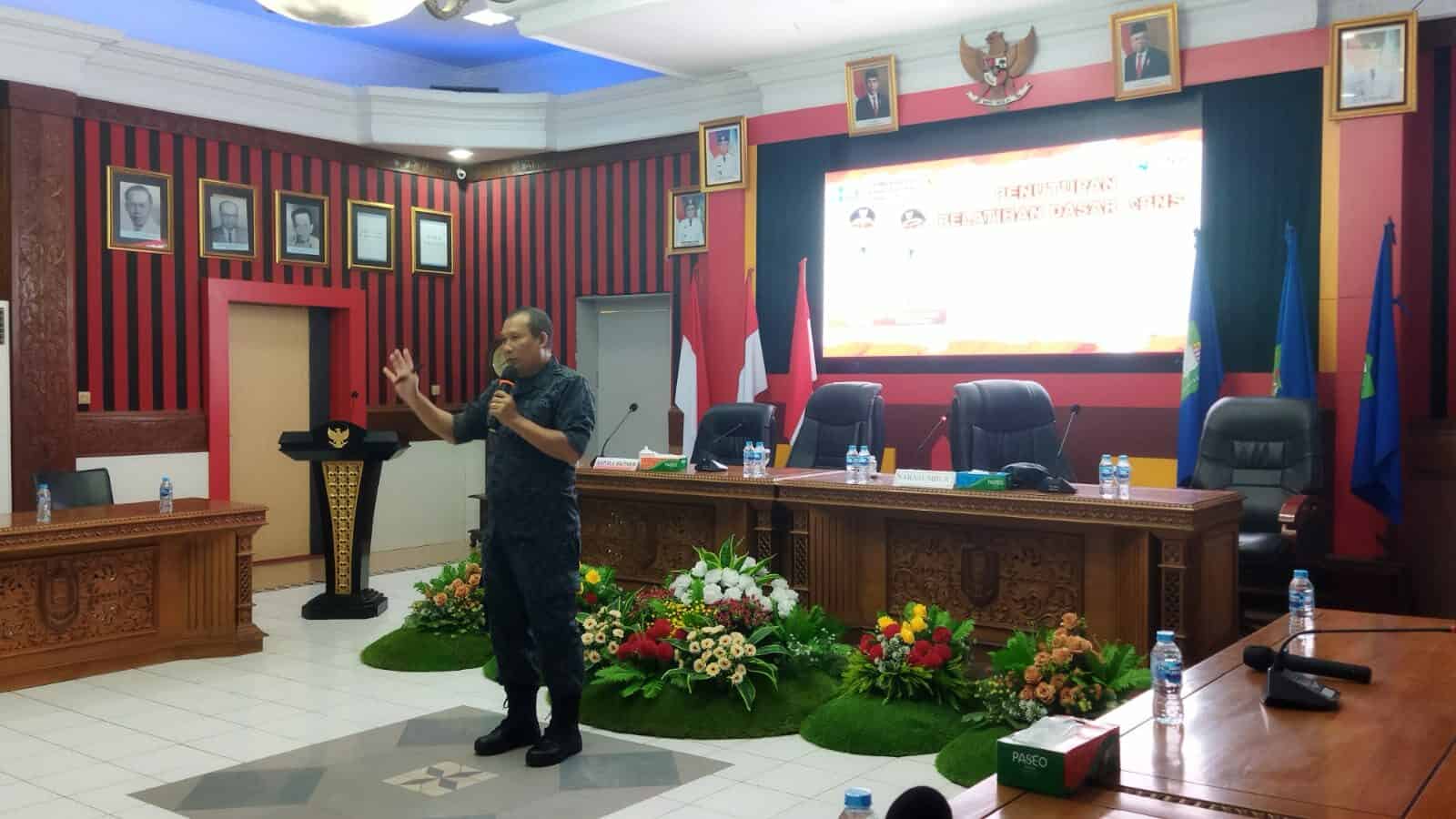 Penyuluhan tentang Narkotika pada Pelatihan Dasar CPNS Gelombang 1 smpai dengan 6 Golongan II dan III Kabupaten Sanggau