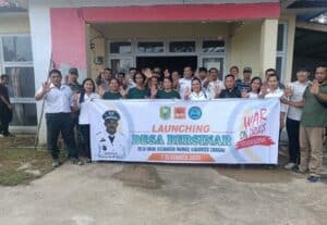 Launching Desa Bersinar di Desa Hibun Kecamatan Parindu.