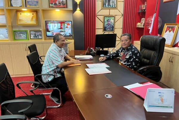 Koordinasi Dengan Bupati Sanggau Terkait Program Desa Bersinar Tahun 2023