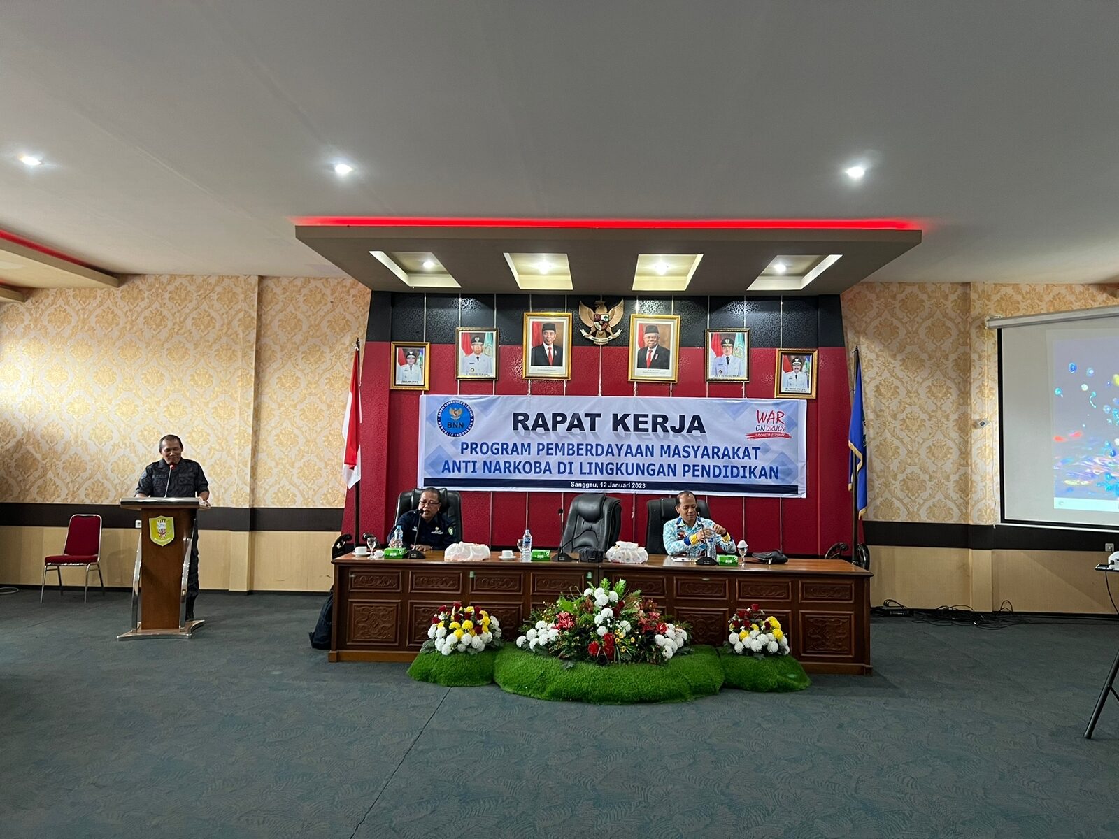 Rapat Kerja Program Pemberdayaan Masyarakat Anti Narkoba Lingkungan Pendidikan di Kabupaten Sanggau Rapat Kerja Program Pemberdayaan Masyarakat Anti Narkoba Lingkungan Pendidikan di Kabupaten Sanggau