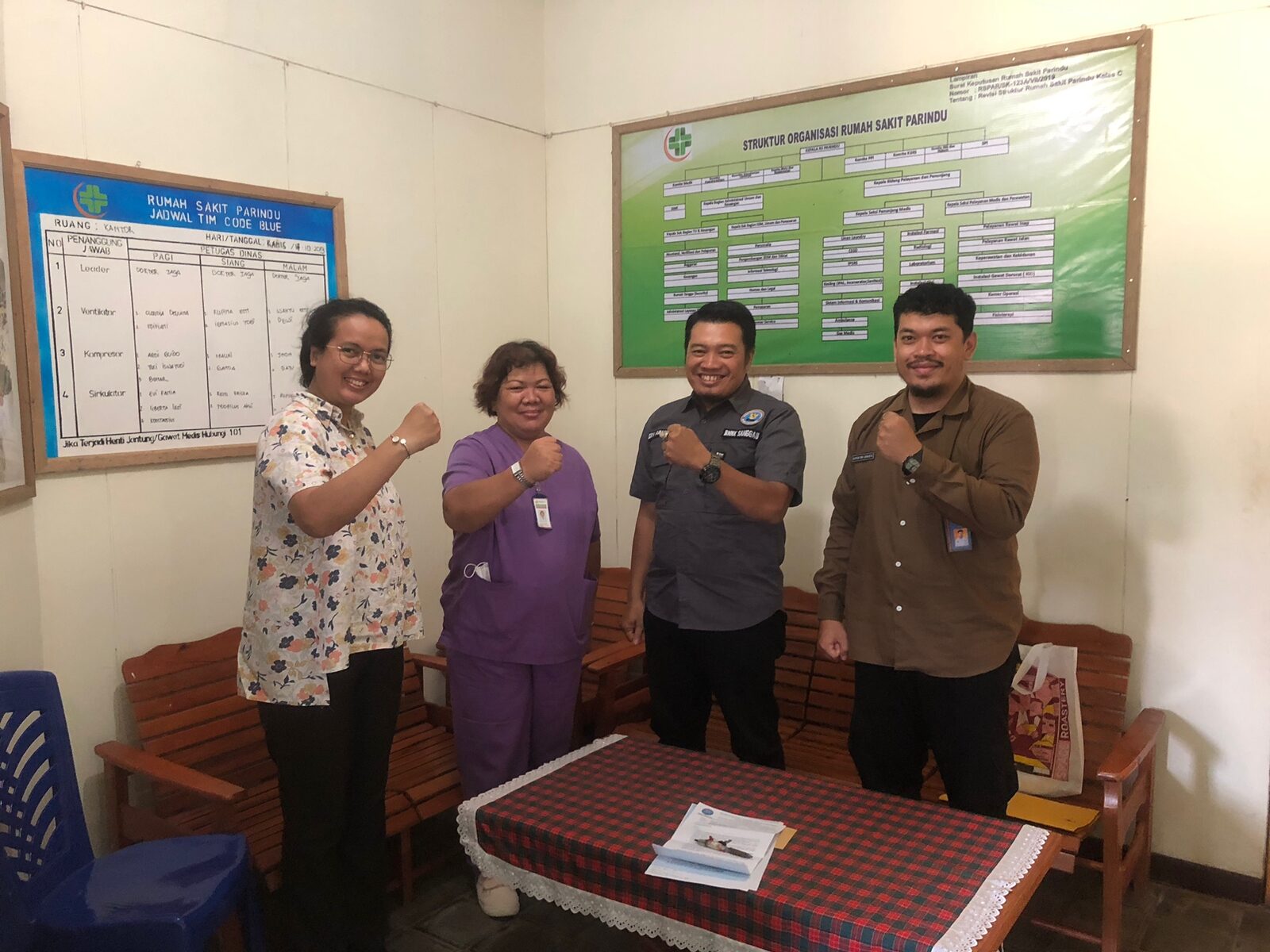 Bimbingan Teknis Lembaga Rehabilitasi di Rumah Sakit Parindu