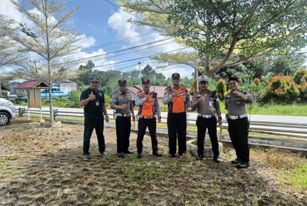 KEGIATAN RAMPCHECK DI JALAN RAYA LINTAS MALINDO KECAMATAN SEKAYAM.